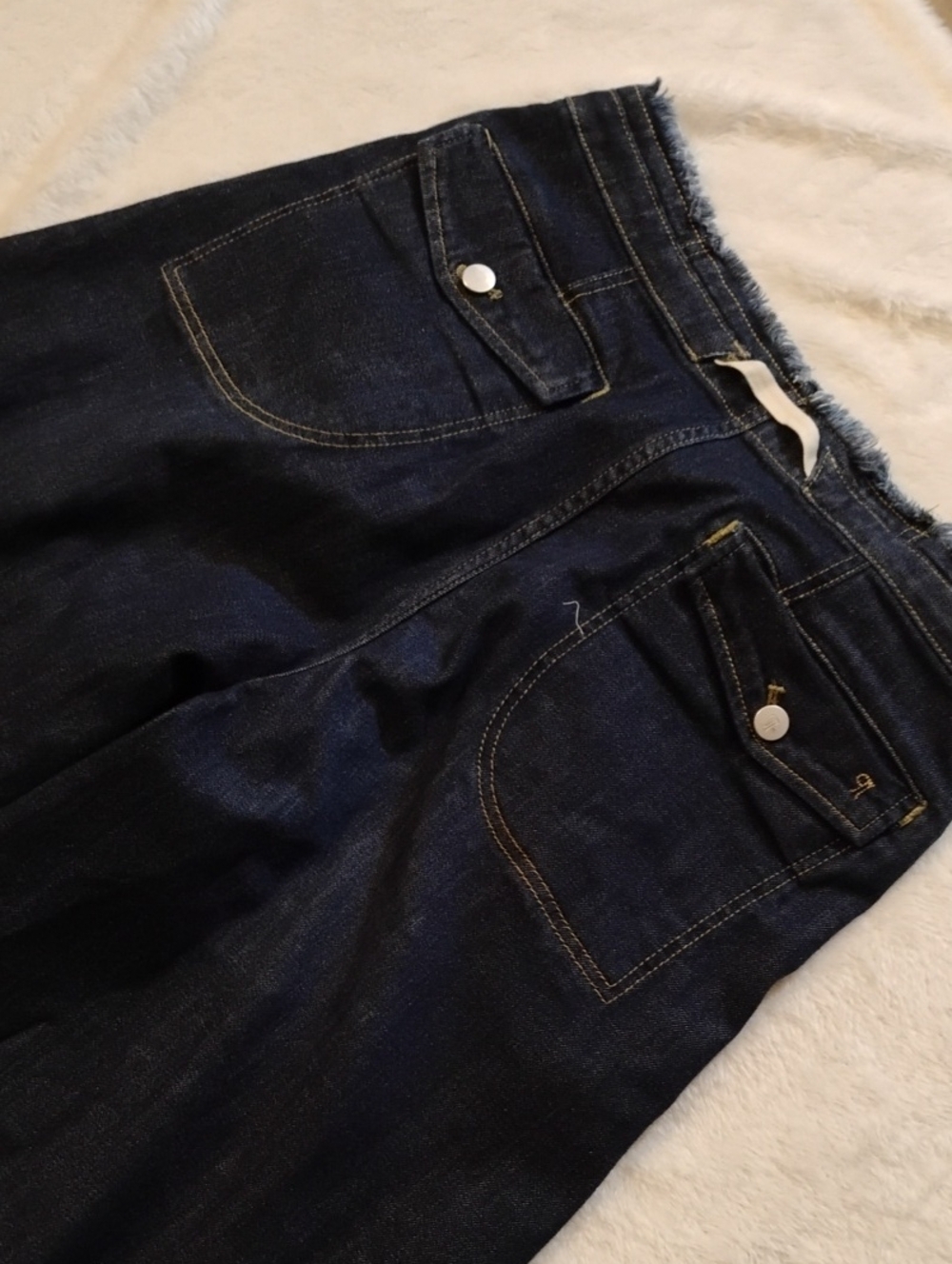 Pilcro Tenney Drawstring Wide Leg Jeans - Picture 11 of 13